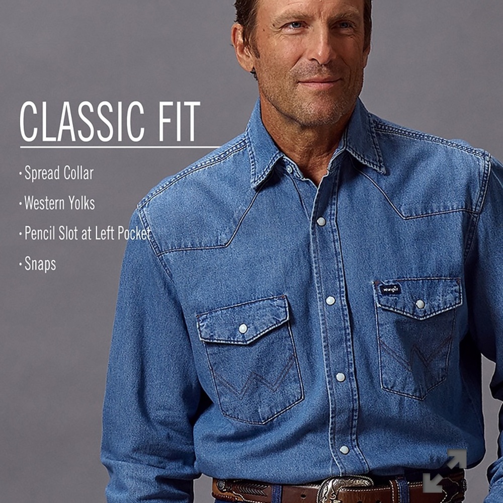 Wrangler Button Down Shirt